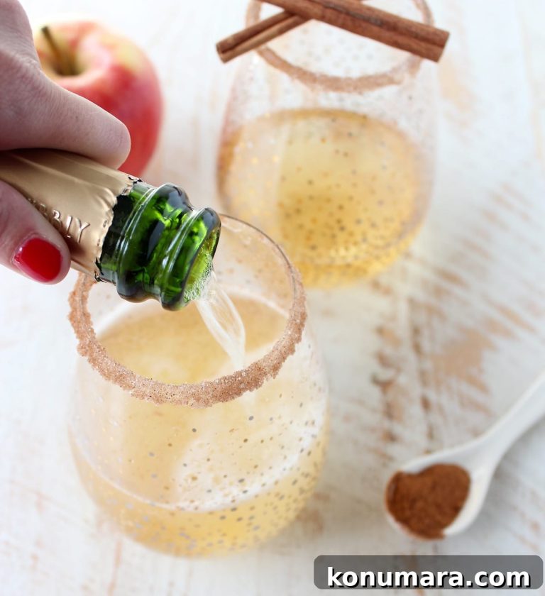 Sparkling Apple Cider Champagne Cocktail Recipe 15 Sparkling Apple Cider Champagne Cocktail Recipe