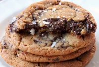 Sea Salt Chocolate Chunk Cookies Recipe