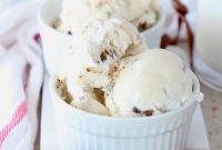 Homemade No-Churn Milk and Cookies Ice Cream