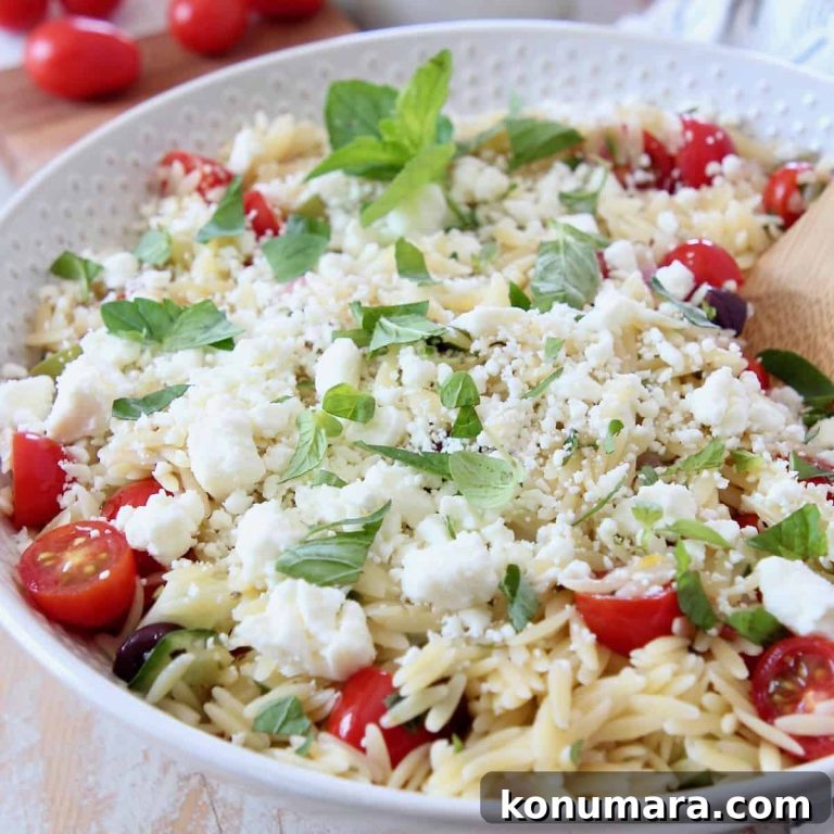 Greek Orzo Salad with Feta, Olives and Lemon Dressing 7 Greek Orzo Salad with Feta, Olives and Lemon Dressing