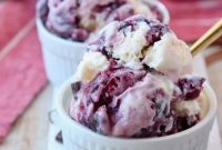 No-Churn Cherry Garcia Ice Cream Recipe