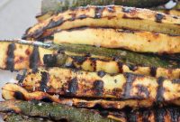 Garlic Lemon Grilled Zucchini Recipe