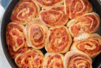 Crispy Homemade Pizza Rolls with Gooey Cheese