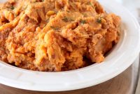 Creamy Mashed Sweet Potatoes Recipe with Brown Butter