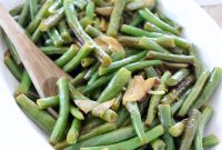Sauteed Garlic Lemon Green Beans