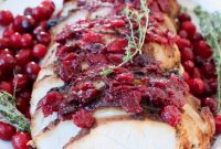 Cranberry-Glazed Turkey Breast Recipe