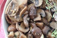 Garlic Butter Sauteed Mushrooms with Herbs