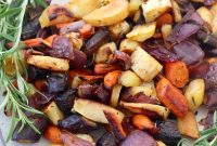 Oven-Roasted Root Vegetables with Garlic and Herbs