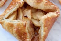 Classic Flaky Apple Danish with Cinnamon Filling