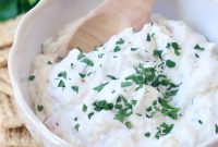 Creamy Roasted Garlic Dip Recipe