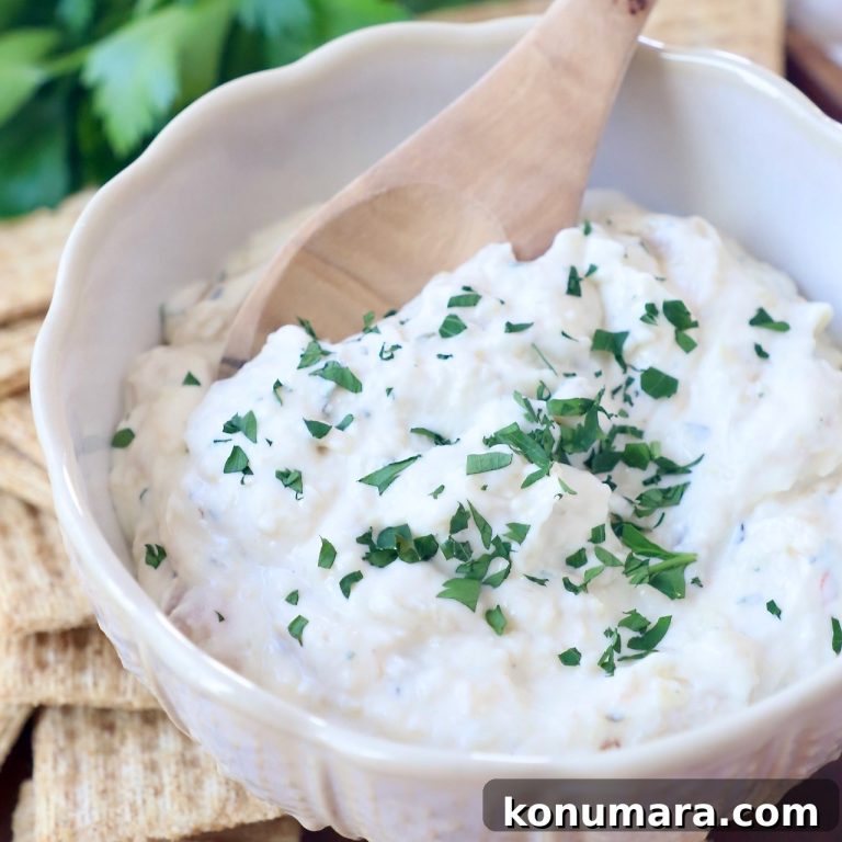 Creamy Roasted Garlic Dip Recipe