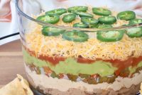 7-Layer Fajita Veggie Dip Recipe