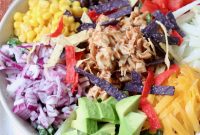 Grilled Barbecue Chicken Salad Recipe with Avocado and Corn