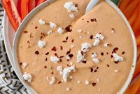 Spicy Whipped Feta Dip with Chili Oil and Herbs