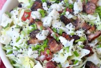 Creamy Blue Cheese Salad Recipe with Tangy Dressing