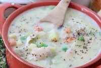 Creamy Chicken Pot Pie Soup Recipe
