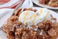 One-Pan Caramel Apple Dump Cake Recipe