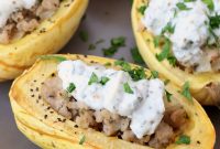 Roasted Stuffed Delicata Squash Recipe