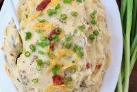 Loaded Mashed Potatoes Recipe with Bacon and Cheddar