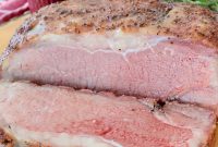 Smoked New York Strip Roast Recipe and Smoking Tips