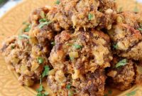 Cheesy Mexican Sausage Balls Recipe with Jalapeno