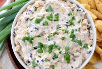 Creamy Southwest Dip with Black Beans and Corn