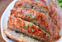 Juicy Slow Cooker Meatloaf with Tangy Glaze