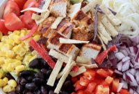 Zesty Southwest Salad with Avocado, Black Beans and Corn