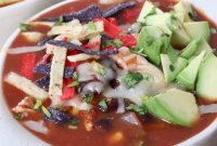 Southwest Chicken Soup Recipe with Corn and Black Beans
