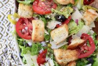 Italian Salad Recipe with Fresh Mozzarella and Herbs
