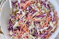 Classic Creamy Coleslaw Recipe