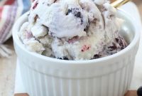 Creamy Homemade Blueberry Ice Cream Recipe