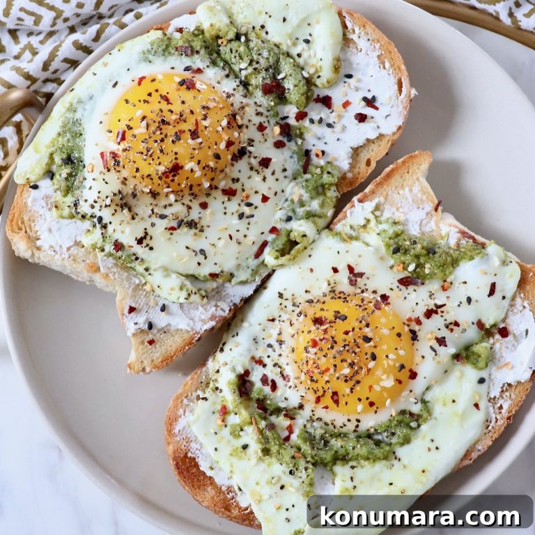 Creamy Pesto Scrambled Eggs with Parmesan