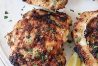 Crispy Garlic Air Fryer Chicken Thighs Recipe