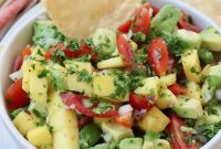 Zesty Mango and Avocado Salsa with Lime and Cilantro