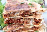 Soy Chorizo Quesadilla Recipe: Crispy Cheese Tortilla