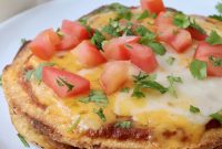Crispy Mexican Pizza with Seasoned Beef and Fresh Salsa