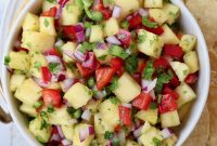 Fresh Pineapple Salsa Recipe with Cilantro and Lime