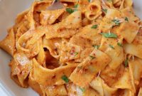 Spicy Nduja Pasta Recipe with Cherry Tomatoes