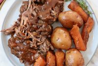Oven-Braised Pot Roast with Garlic and Herbs
