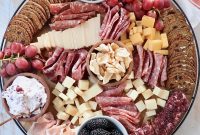 Cozy Fall Charcuterie Board with Seasonal Fruits and Cheese