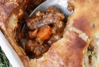 Classic Beef Pot Pie Recipe with Flaky Golden Crust