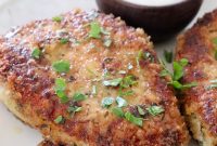 Crispy Breaded Pork Chops with Garlic-Parmesan Crust