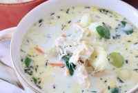 Creamy Chicken Gnocchi Soup Recipe