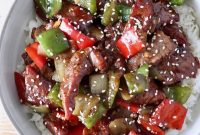 Pepper Steak Stir-Fry Recipe with Bell Peppers