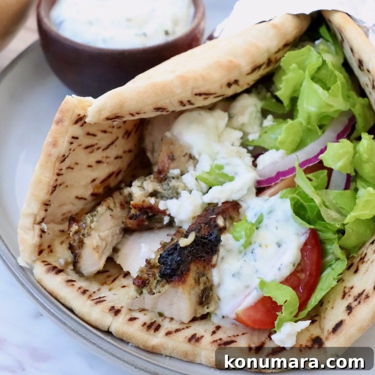 Homemade Greek Chicken Gyros Recipe