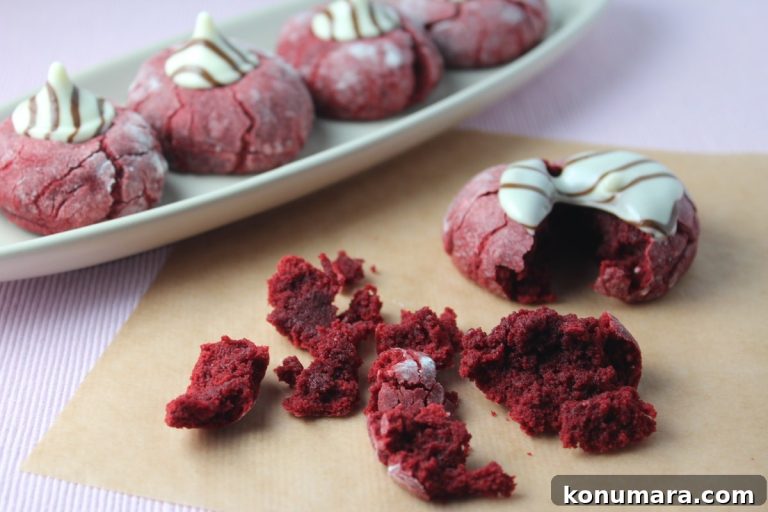 How to Make Red Velvet Kiss Cookies