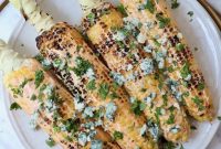 Elote with Buffalo Sauce: Spicy Mexican Street Corn