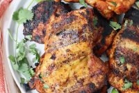 Juicy Grilled Sazon Chicken Thighs Recipe