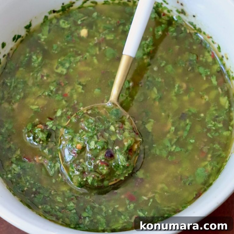 Cilantro Chimichurri Sauce Recipe for Grilled Meats and Veggies